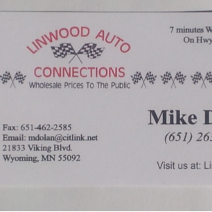 Linwood Auto Connections | 21833 Viking Blvd NE, Wyoming, MN 55092, USA | Phone: (651) 263-1501