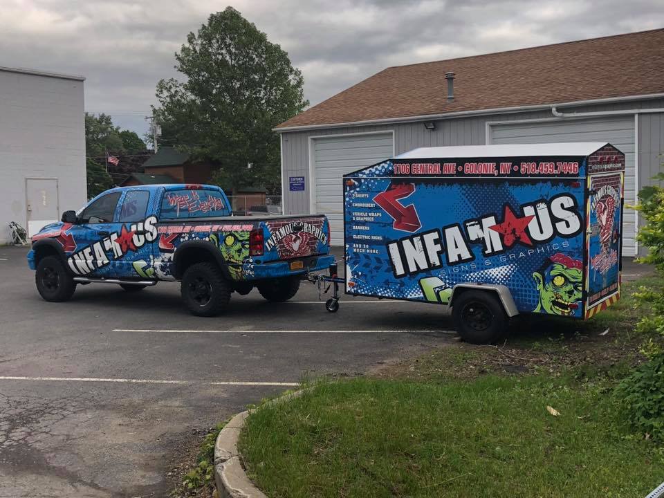 Infamous Signs & Graphics | 1706 Central Ave, Albany, NY 12205, USA | Phone: (518) 459-7446