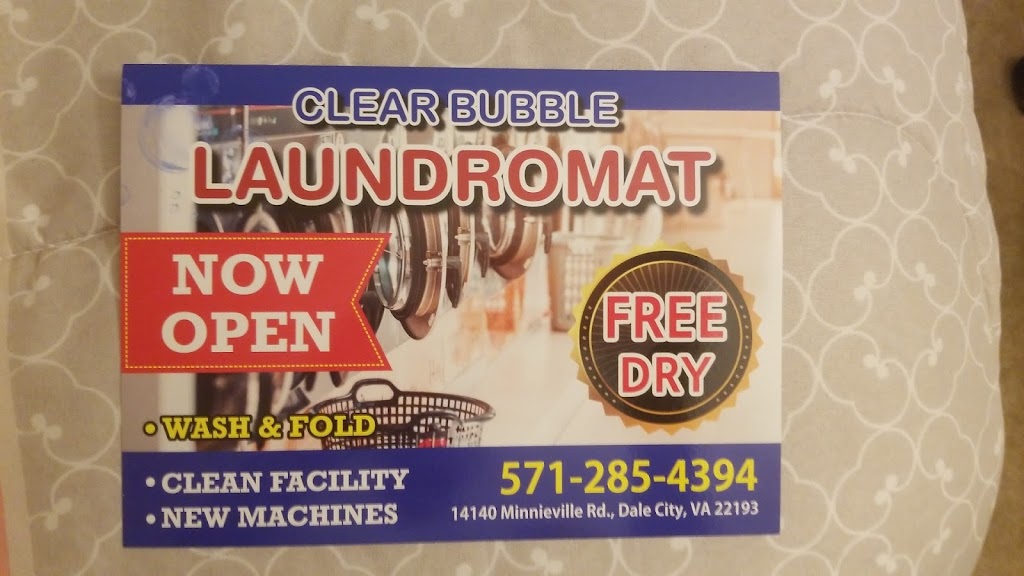 Clear Bubble laundromat | 14140 Minnieville Rd, Dale City, VA 22193, USA | Phone: (571) 285-4394