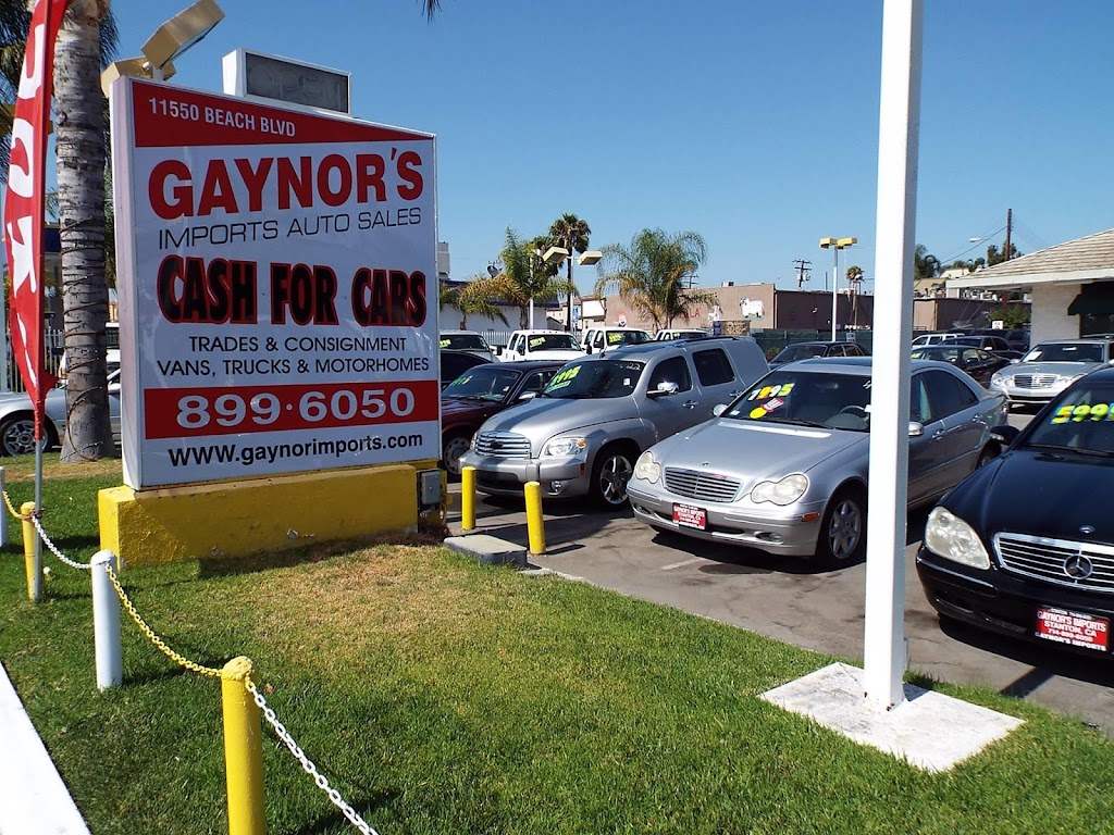 Gaynor Imports | 11550 Beach Blvd, Stanton, CA 90680, USA | Phone: (714) 899-6050