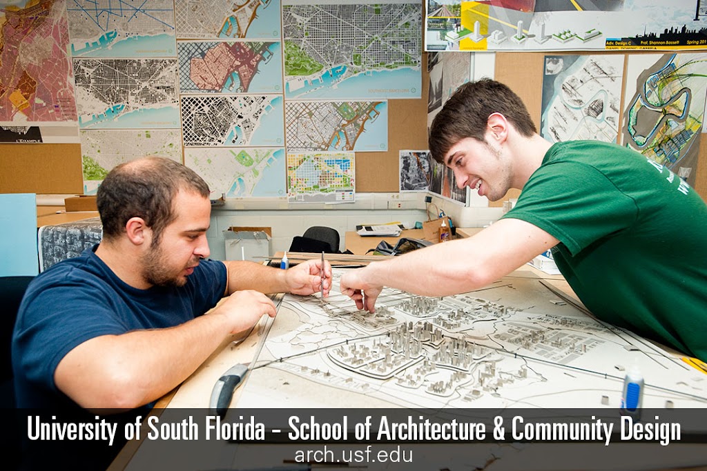 USF School of Architecture and Community Design | 12316 USF Genshaft Dr, Tampa, FL 33620, USA | Phone: (813) 974-4031