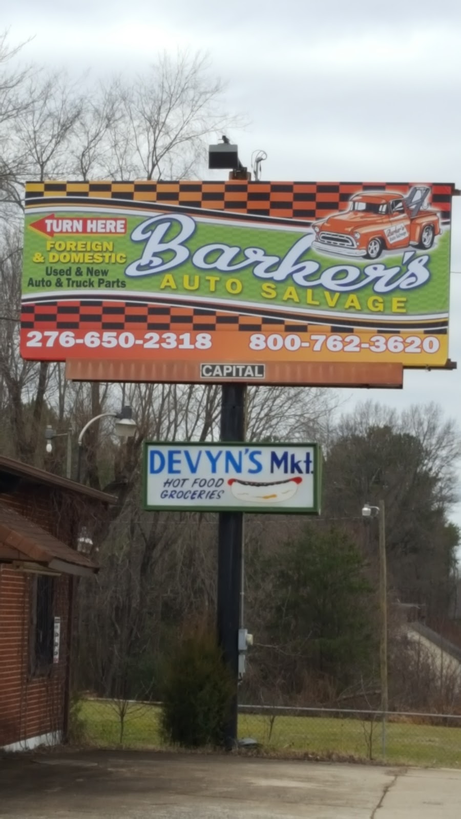 Barkers Auto Salvage | 374 Centerville Rd, Axton, VA 24054, USA | Phone: (276) 650-2318