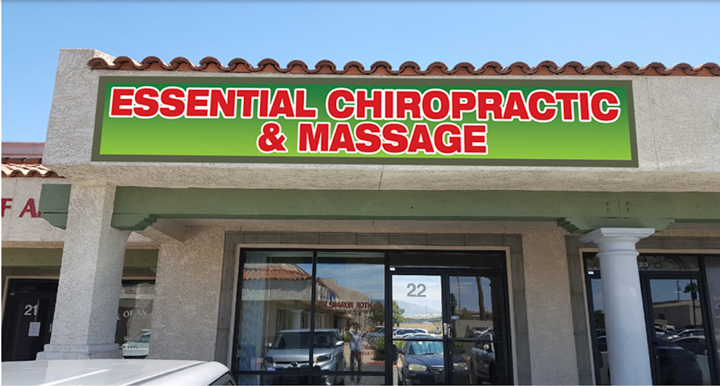 Essential Chiropractic Inc. | 101 S Rainbow Blvd # 22, Las Vegas, NV 89145, USA | Phone: (702) 888-1114