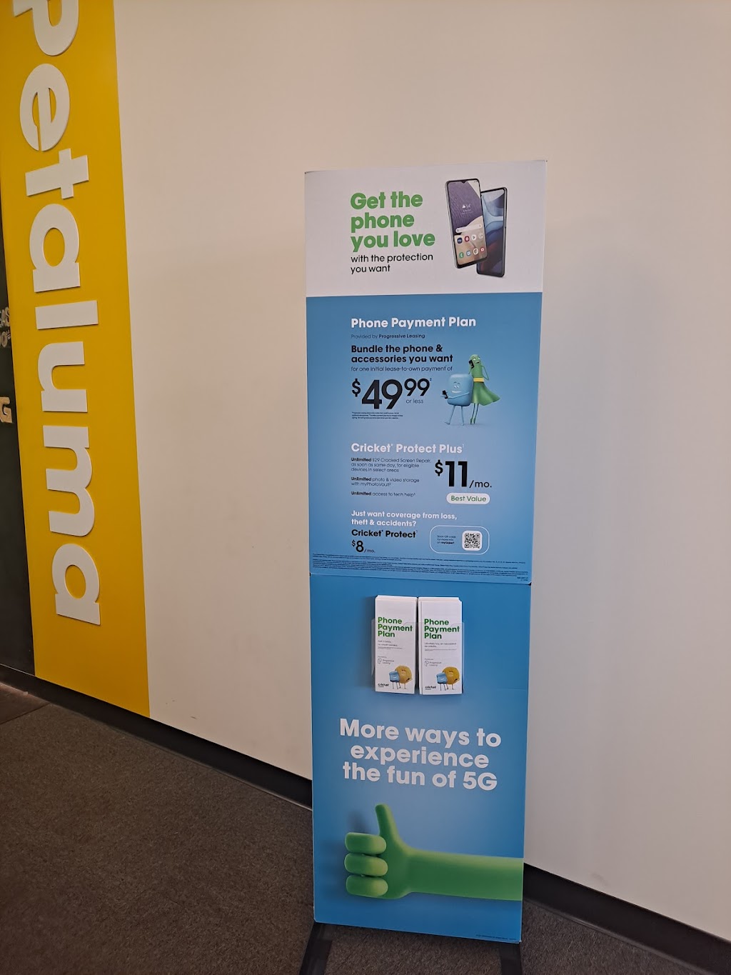 Cricket Wireless Authorized Retailer | 12 E Washington St, Petaluma, CA 94952, USA | Phone: (707) 758-1157