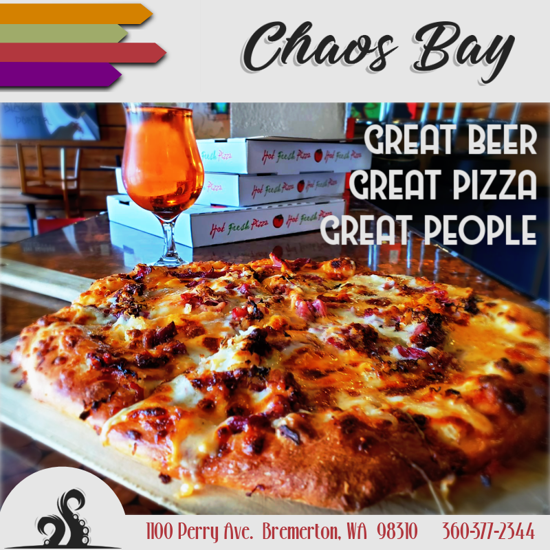 Chaos Bay Brewing Co. | 1100 Perry Ave, Bremerton, WA 98310, USA | Phone: (360) 377-2344