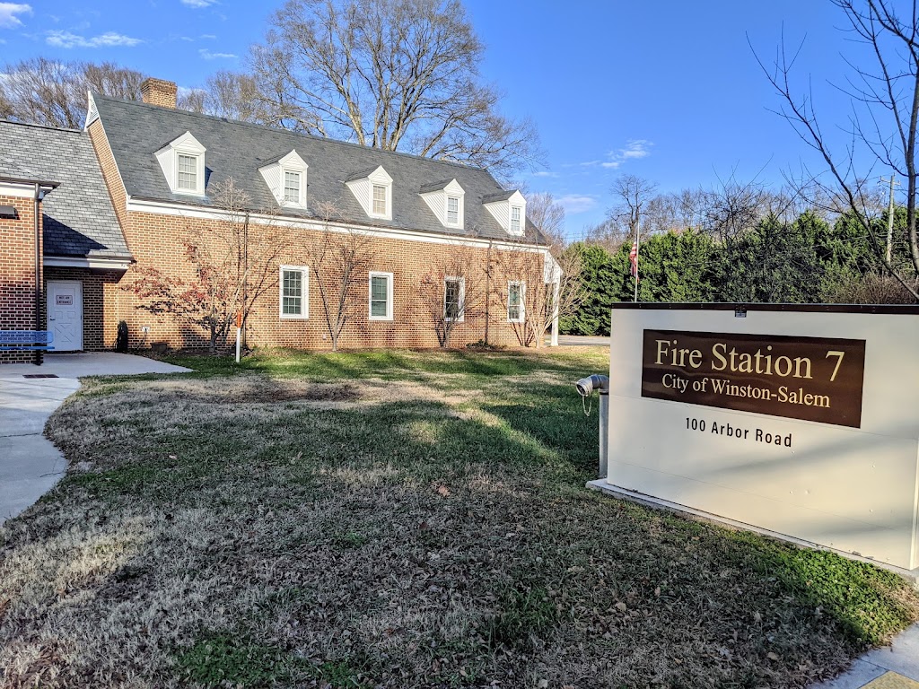 Winston-Salem Fire Station 7 | 100 Arbor Rd, Winston-Salem, NC 27104, USA | Phone: (336) 773-7900