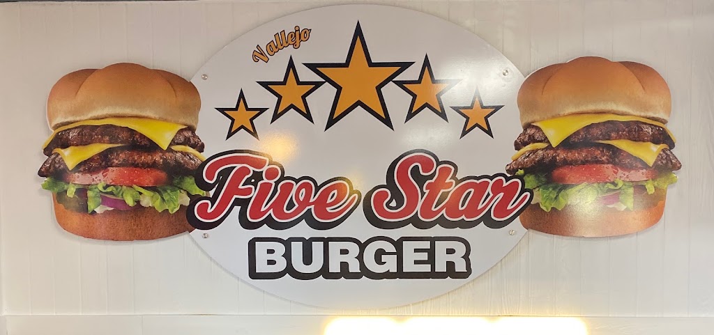Vallejo Five Star Burger | 1015 Redwood St, Vallejo, CA 94590, USA | Phone: (707) 515-0493