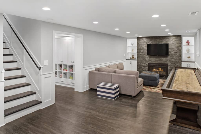 KOS Basement Remodeling and Basement Finishing | 4923 Fairview Ave, Downers Grove, IL 60516, USA | Phone: (331) 998-9165