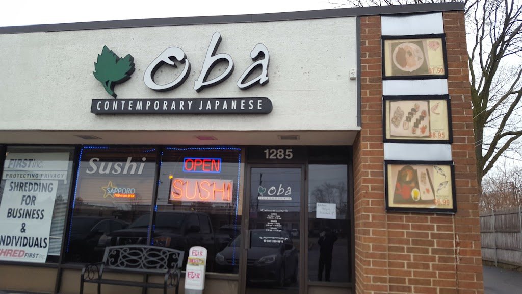 Oba Contemporary Japanese | 1285 Elmhurst Rd, Des Plaines, IL 60018, USA | Phone: (847) 228-8810