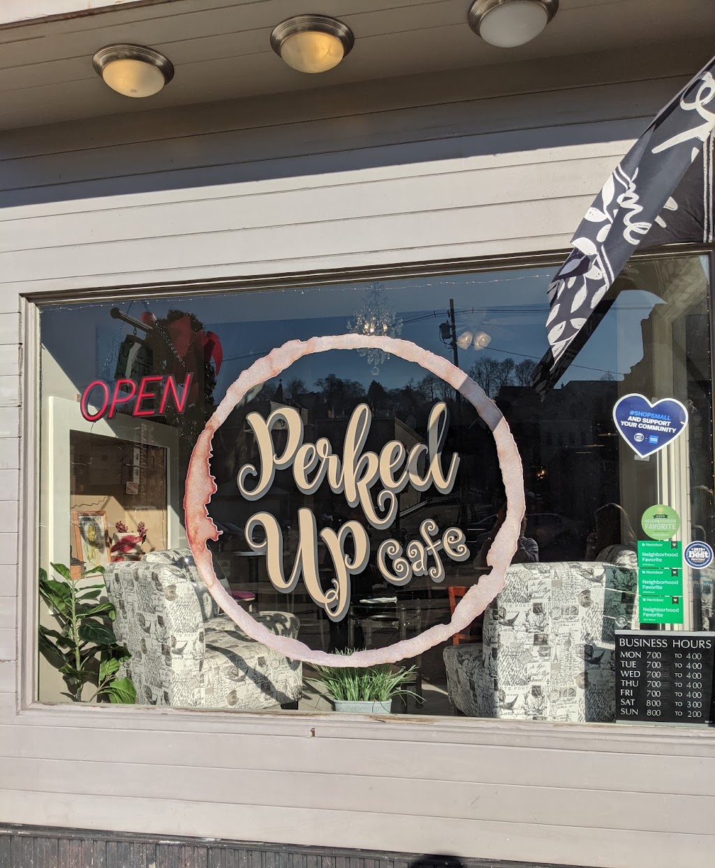 Perked Up Cafe | 530 McKean Ave, Charleroi, PA 15022 | Phone: (724) 565-1459