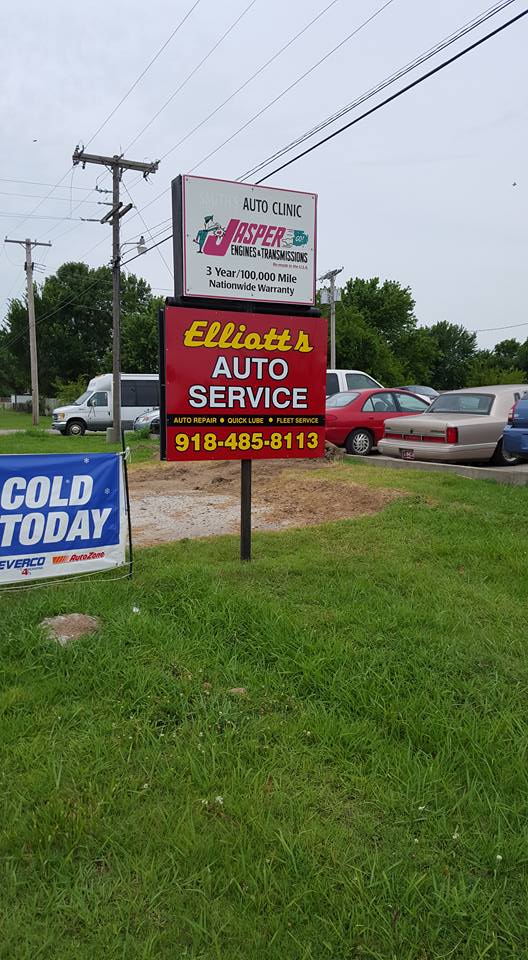 Elliotts Auto Service | 912 SW 15th St, Wagoner, OK 74467, USA | Phone: (918) 485-8113