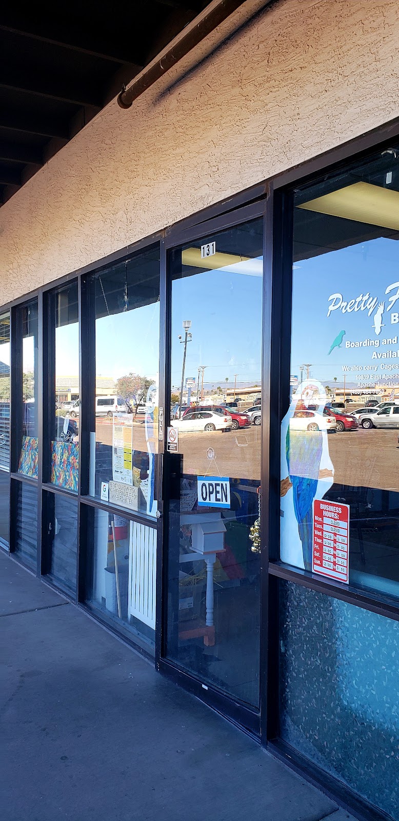 Pretty Feathers Bird Store | 10839 E Apache Trail, Apache Junction, AZ 85120, USA | Phone: (480) 464-7050