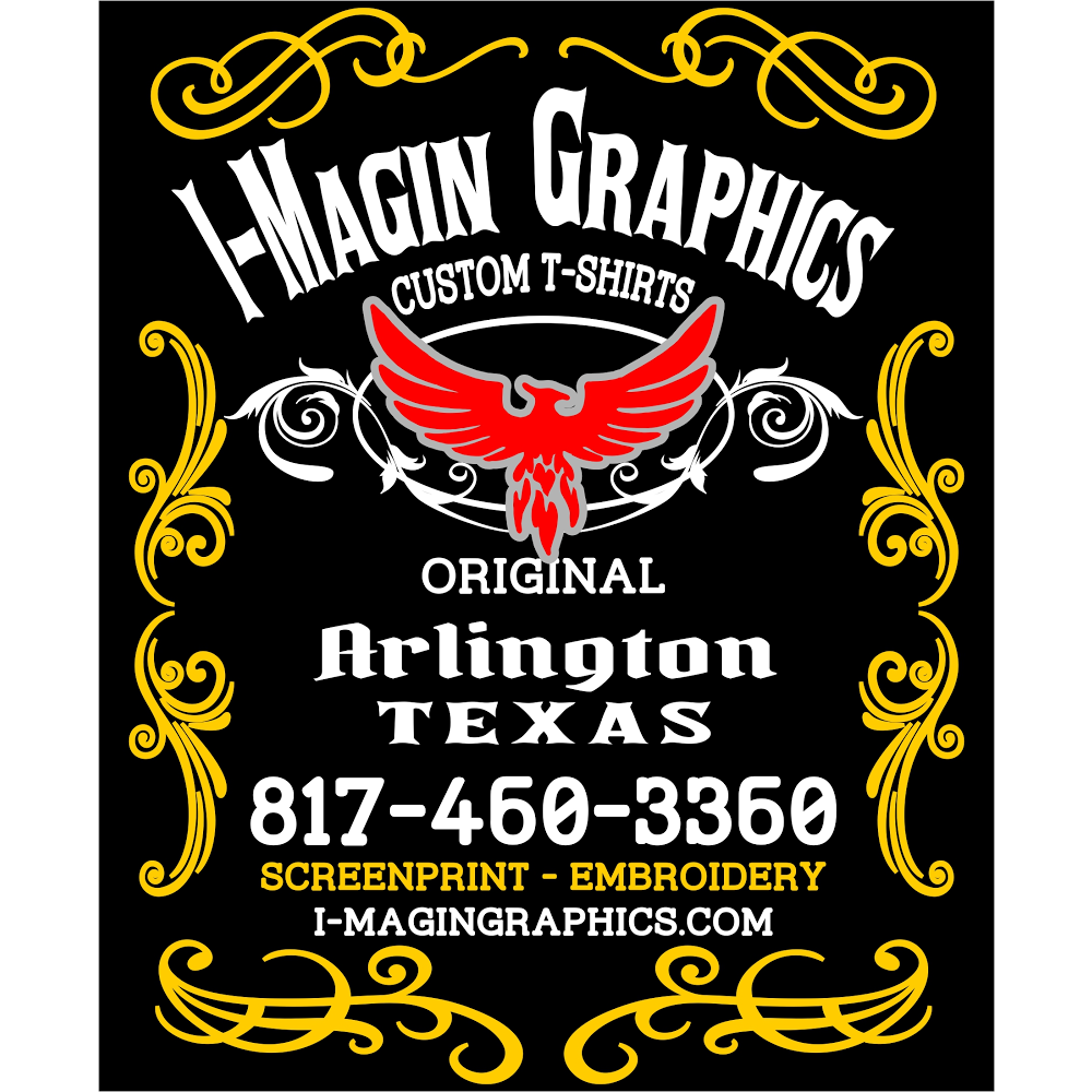 I-Magin Graphics | 1842 W Division St #105, Arlington, TX 76012, USA | Phone: (817) 460-3360