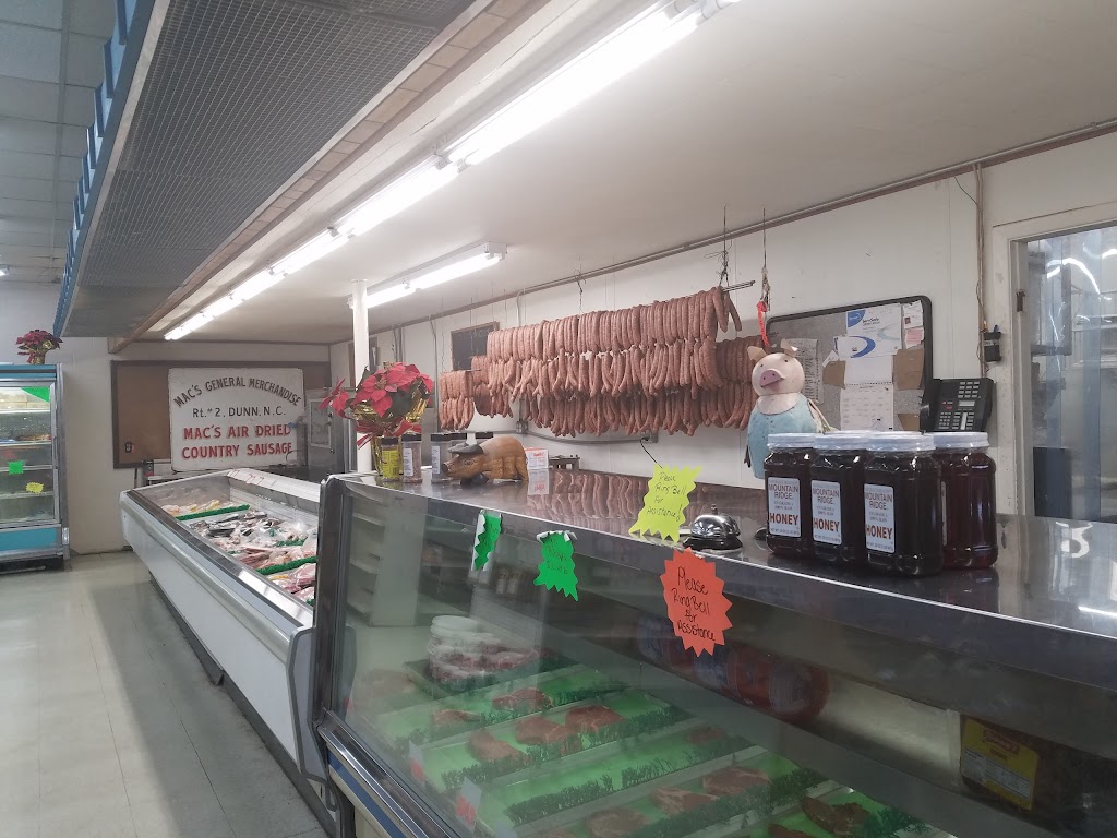 Macs General Merchandise Country Sausage & Meats | 4432 NC-242, Dunn, NC 28334, USA | Phone: (919) 894-3648