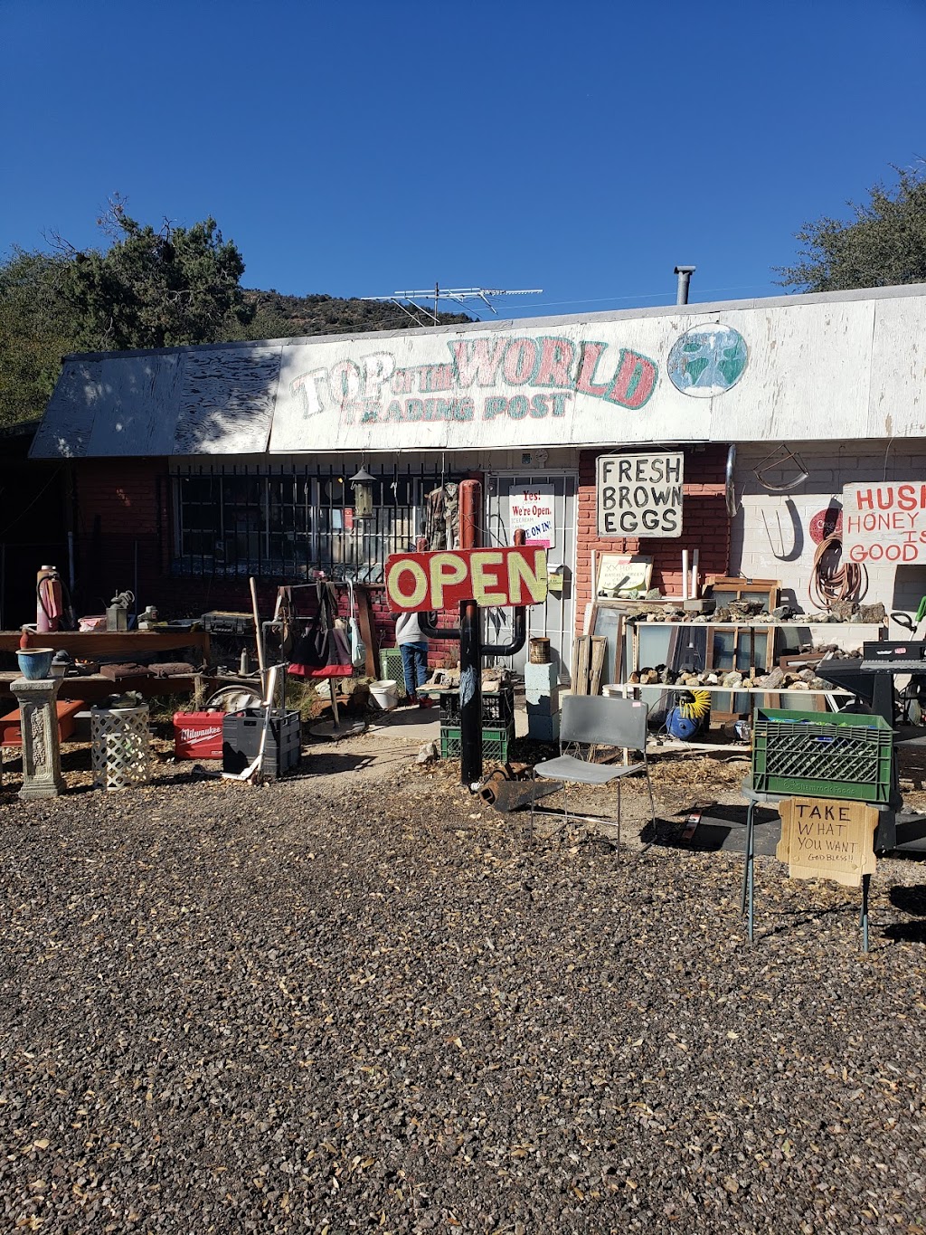 Top of the World Trading Post Disabled Veterans Store | 53400 US-60, Miami, AZ 85539, USA | Phone: (520) 483-6602