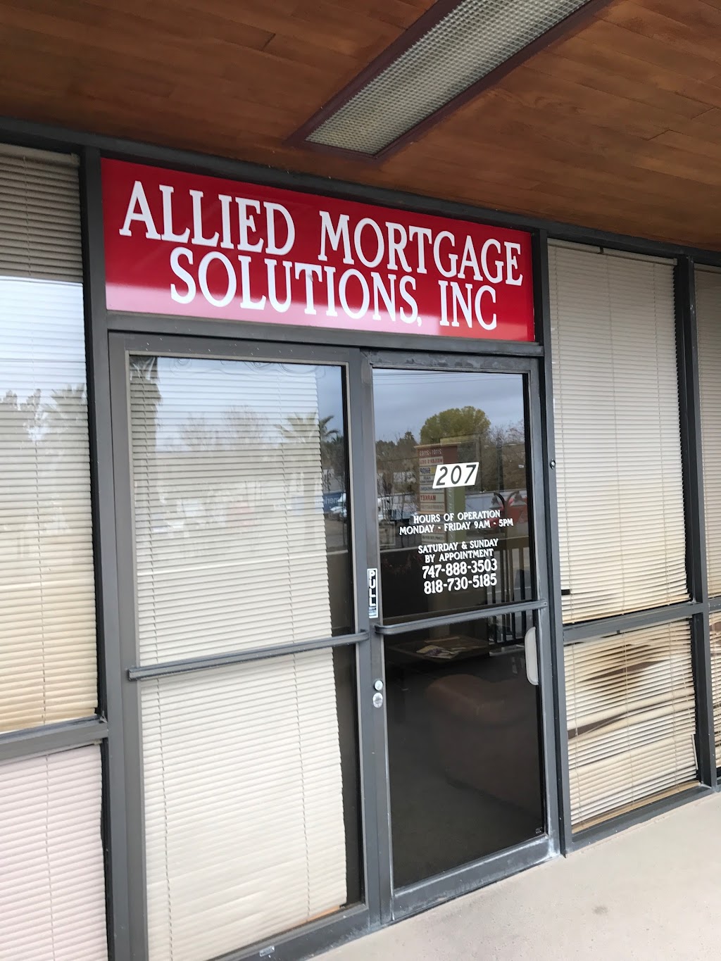 Allied Mortgage Solutions Inc | 21133 Victory Blvd #207, Canoga Park, CA 91303, USA | Phone: (747) 888-3503