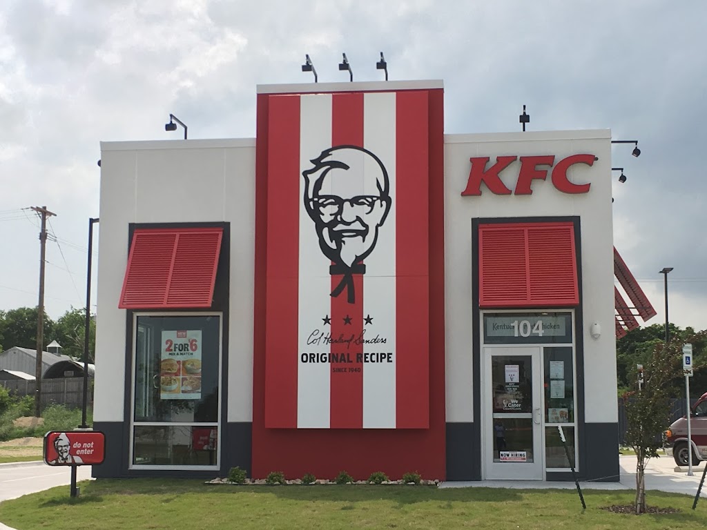 KFC | 104 Cleburne Ave, Weatherford, TX 76086, USA | Phone: (682) 803-0803