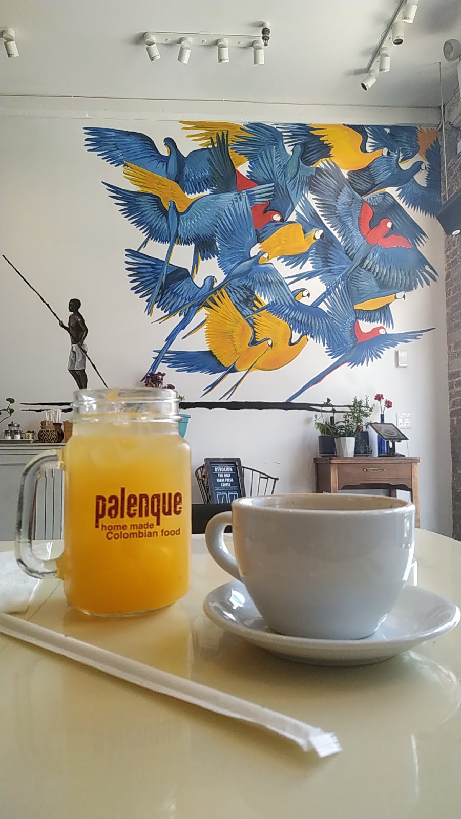 Palenque Colombian food | Colombian restaurant, Bar, coffee shop & arepa factory, 298 Graham Ave, Brooklyn, NY 11211, USA | Phone: (718) 576-3597