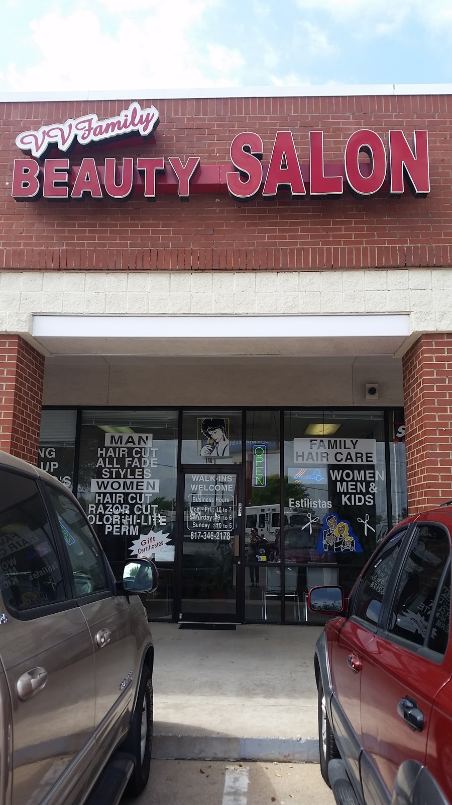 V & V Family Beauty Salon | 3515 Sycamore School Rd, Fort Worth, TX 76133, USA | Phone: (817) 346-2178