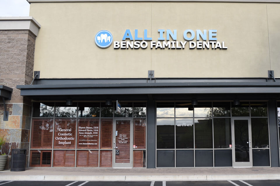 All in One Benso Family Dental | 2501 W Happy Valley Rd Suite 52-1310, Phoenix, AZ 85085, USA | Phone: (623) 582-5999