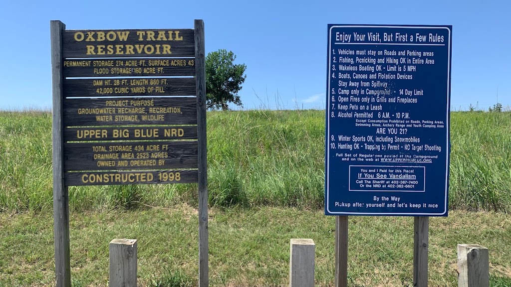 Oxbow Trail Recreation Area | Road L and, State Spur 12C, Ulysses, NE 68669, USA | Phone: (402) 362-6601