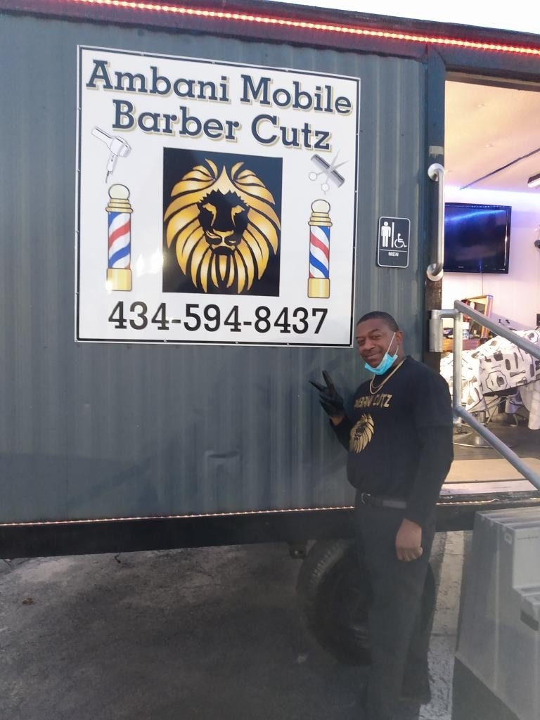 Ambani Mobile Barber services. | 1197 Carrsville Hwy, Franklin, VA 23851, USA | Phone: (434) 594-8437