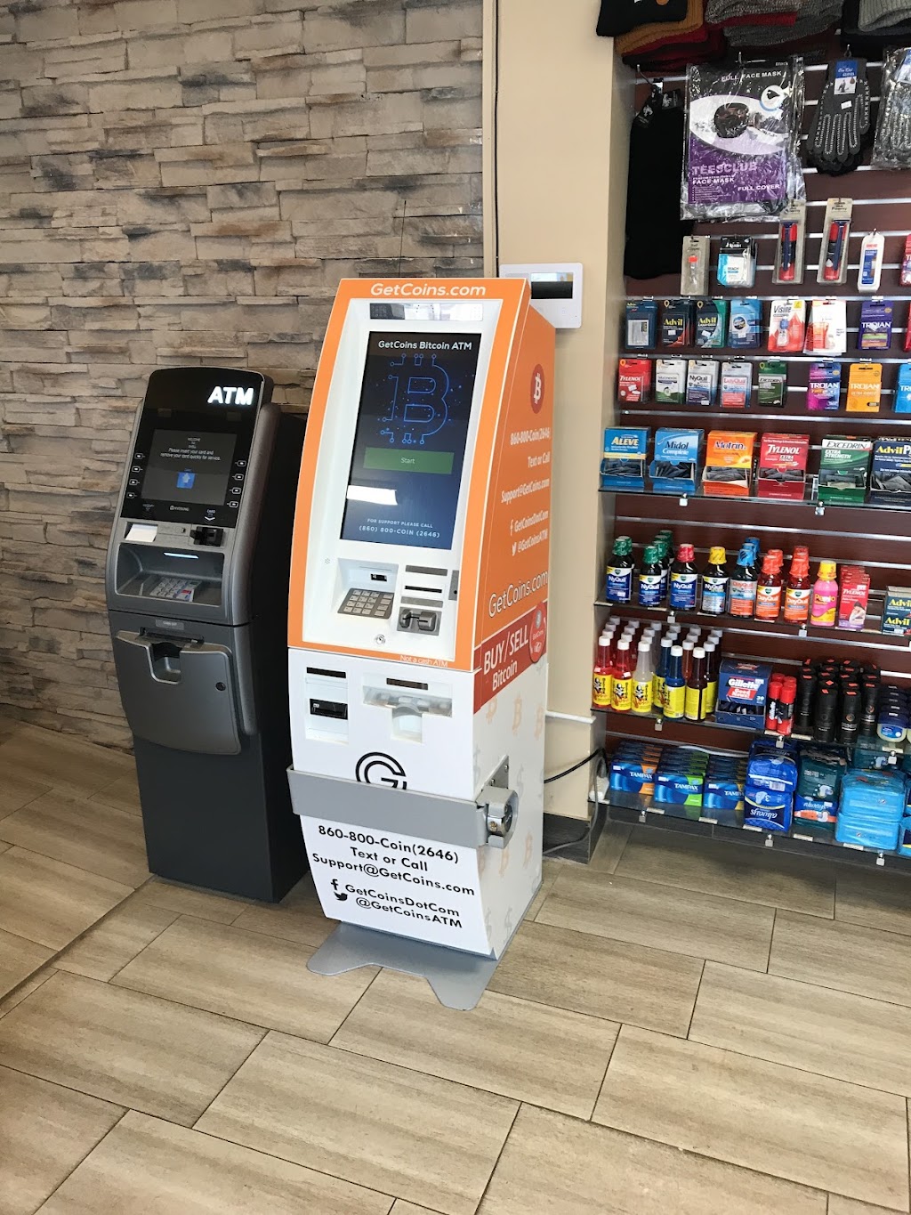 GetCoins Bitcoin ATM | 536 Shoppes Blvd, North Brunswick Township, NJ 08902 | Phone: (860) 800-2646