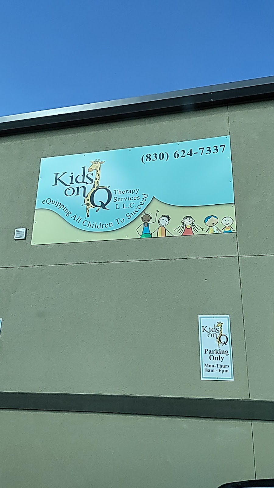 Kids on Q Therapy | 1269 Summerwood Dr Suite 105, New Braunfels, TX 78130 | Phone: (830) 624-7337