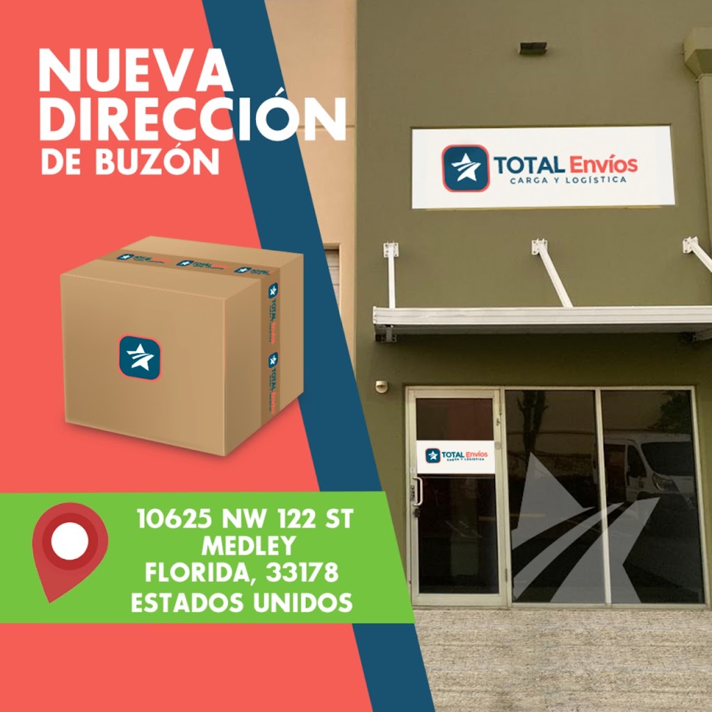 Total Envios USA | 10625 NW 122nd St, Medley, FL 33178, USA | Phone: (786) 710-4540