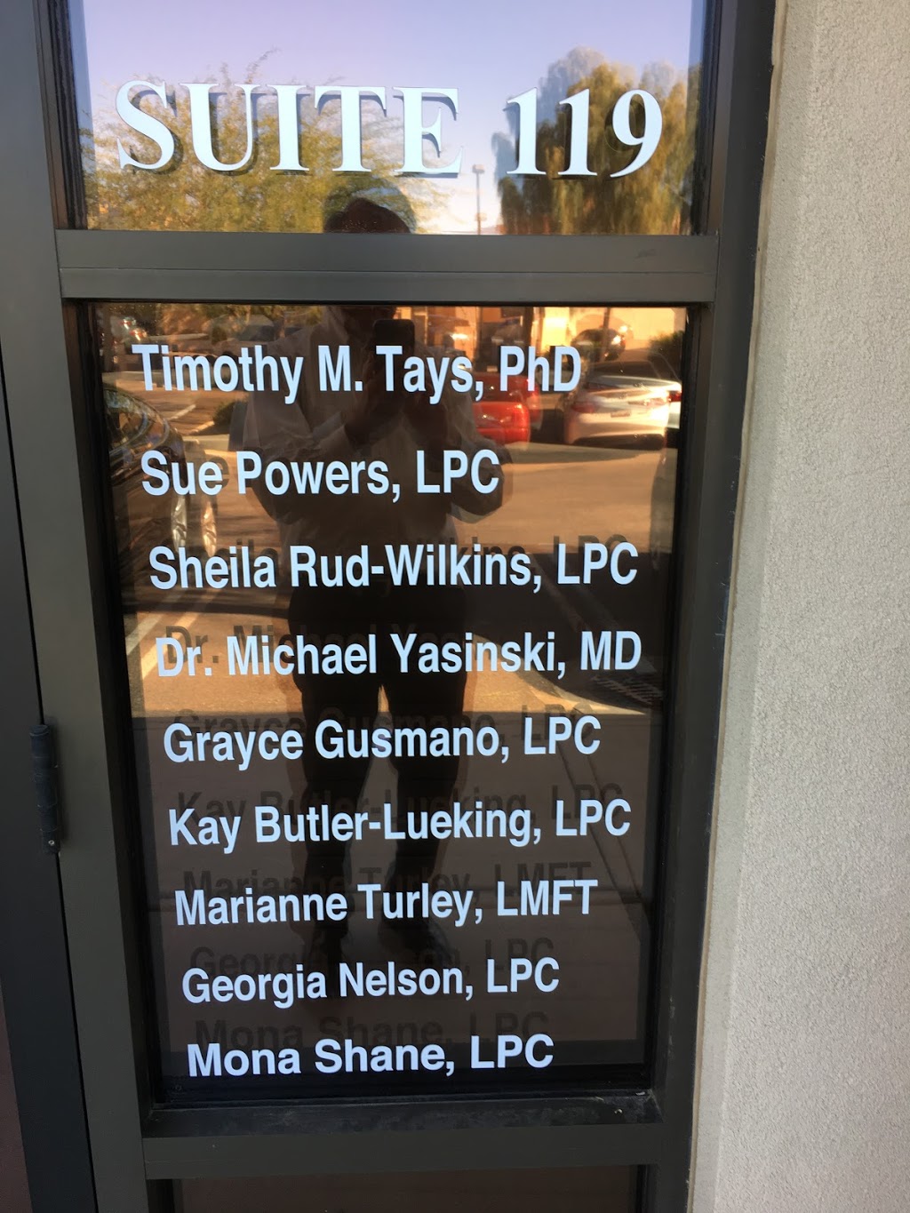 Timothy Mack Tays, PhD, PC | 8115 E Indian Bend Rd suite 119, Scottsdale, AZ 85250, USA | Phone: (602) 686-6450