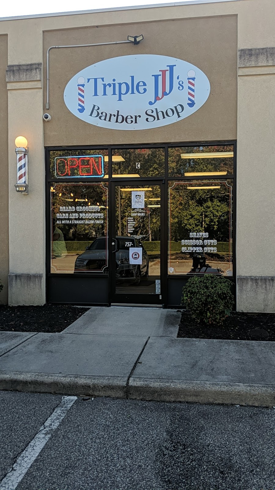 Triple jjj’s barber shop | 1484 Kempsville Rd suite c, Chesapeake, VA 23320, USA | Phone: (757) 842-6655