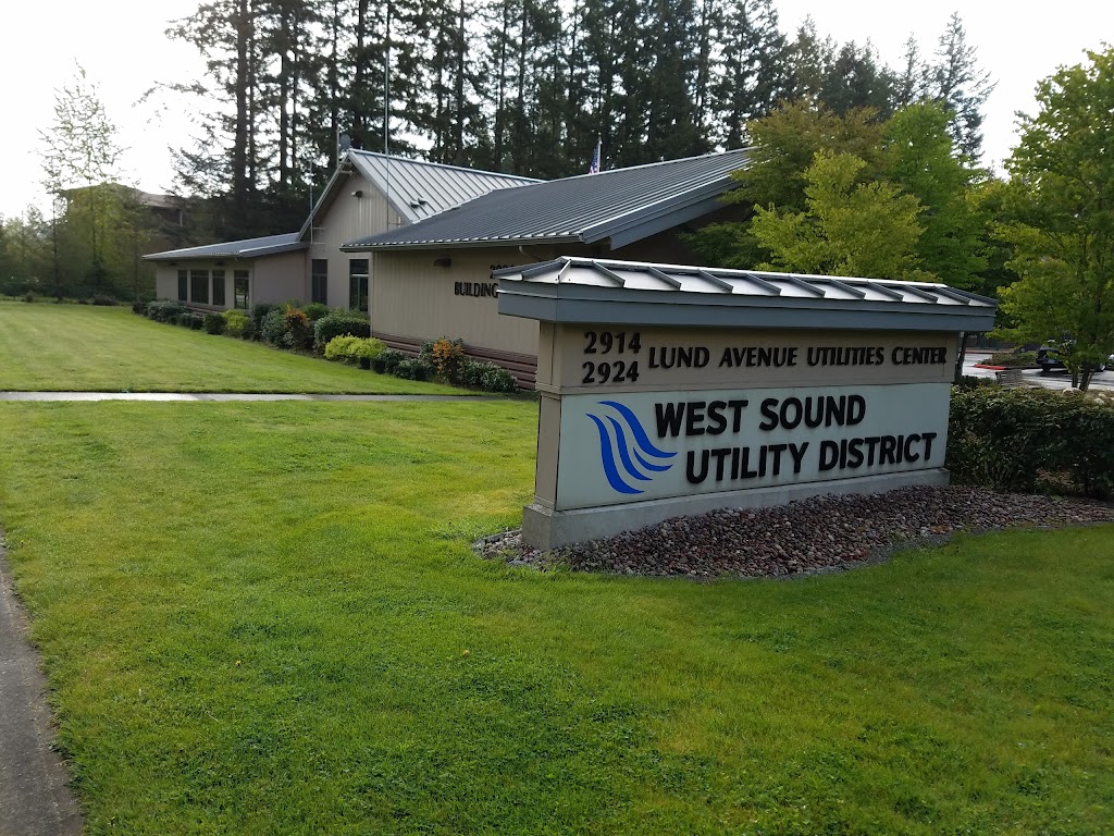 West Sound Utility District | 2924 SE Lund Ave, Port Orchard, WA 98366, USA | Phone: (360) 876-2545