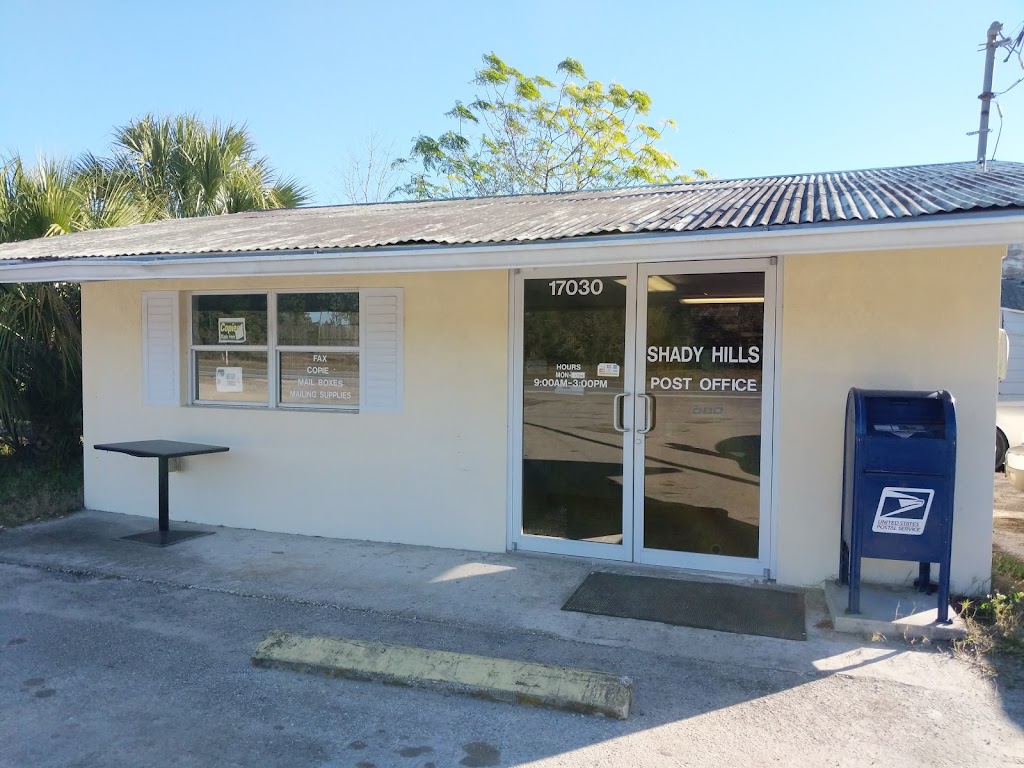 US Post Office | 17030 Shady Hills Rd, Spring Hill, FL 34610, USA | Phone: (727) 856-0189