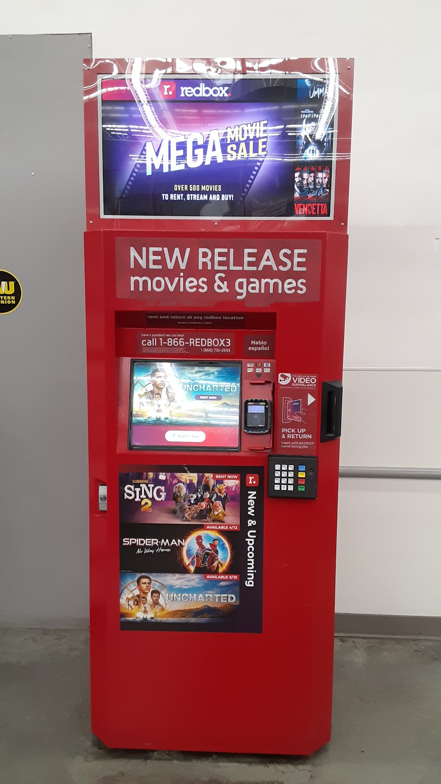 Redbox | 4602 W Florida Ave, Hemet, CA 92545, USA | Phone: (866) 733-2693