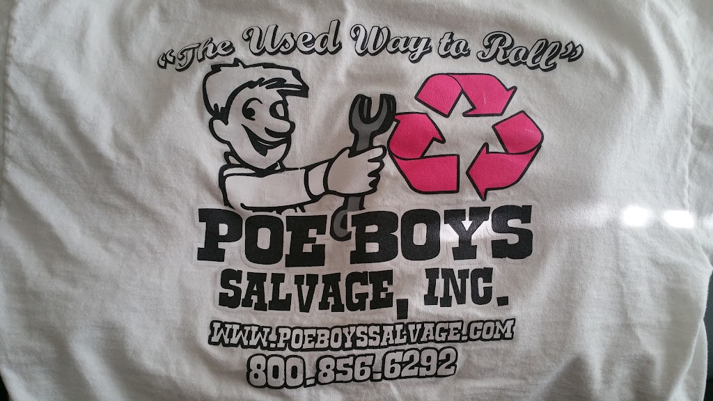 Poeboys Salvage Inc. | 23780 E Admiral Pl, Catoosa, OK 74015, USA | Phone: (918) 425-4477