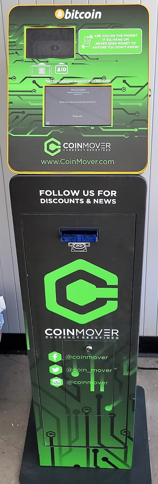 CoinMover Bitcoin ATM | 134 Cedar St, Milford, MA 01757, USA | Phone: (617) 681-4000