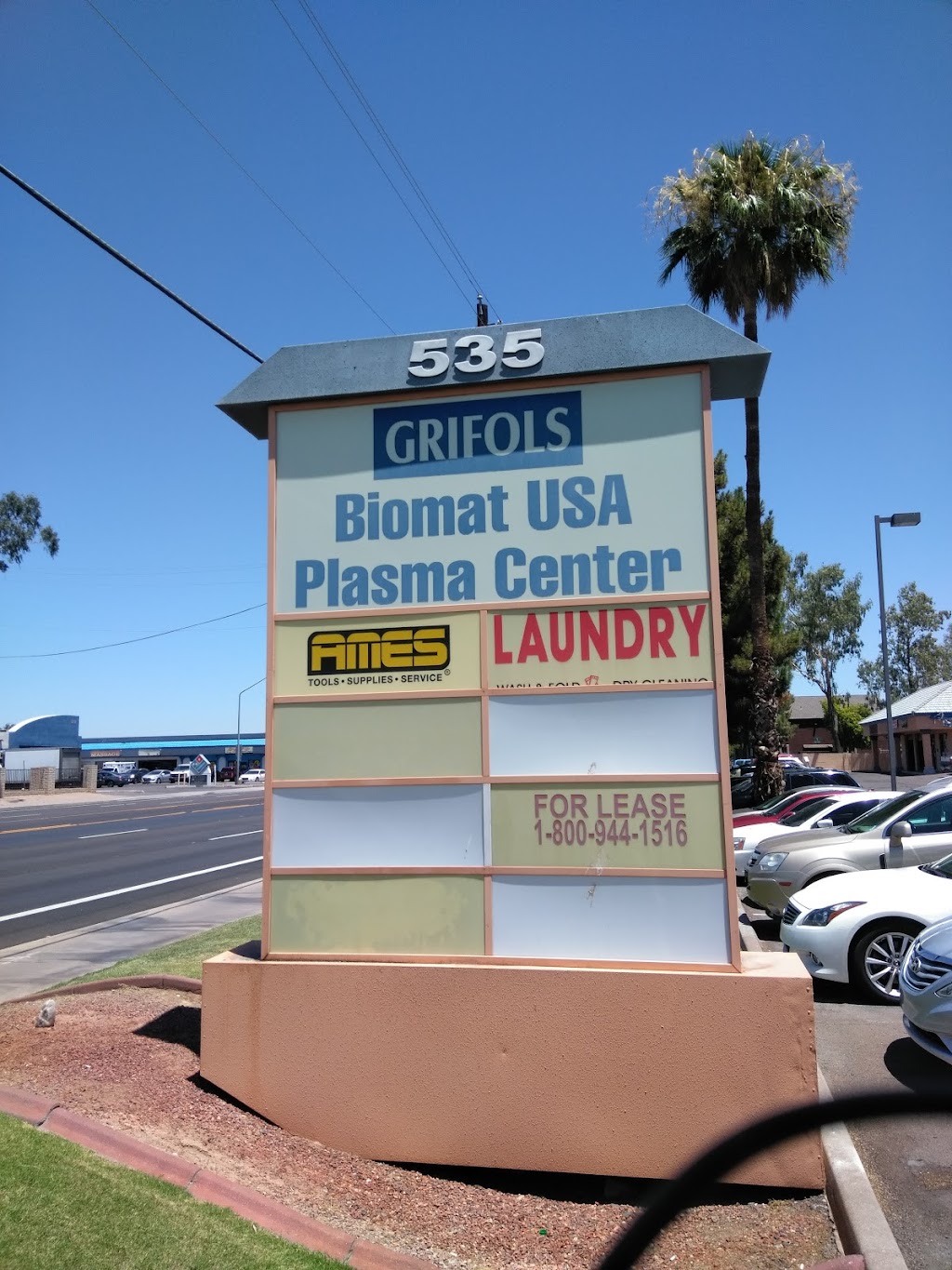 Biomat USA | 535 S Dobson Rd, Mesa, AZ 85202, USA | Phone: (480) 833-1598