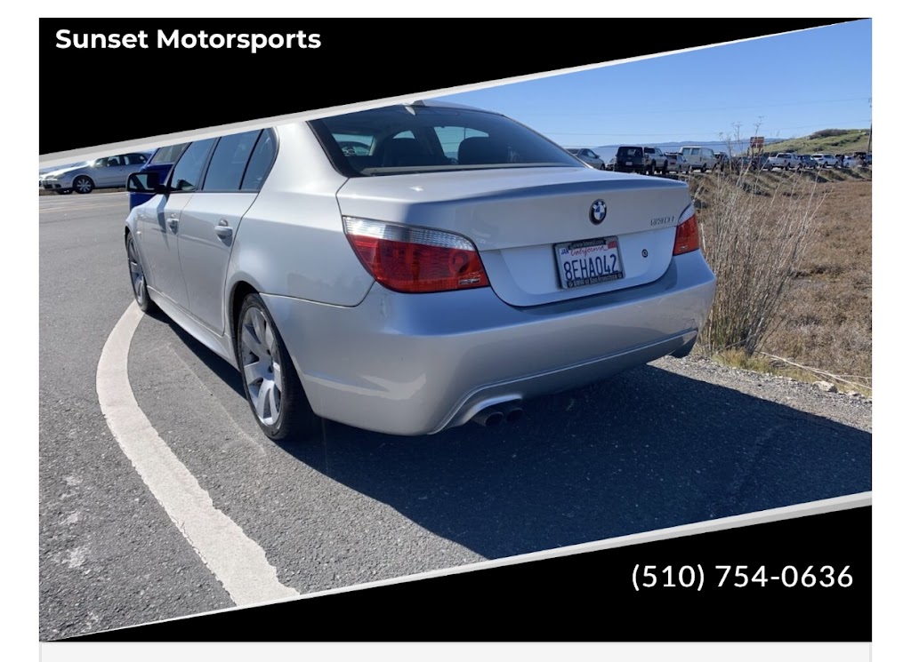 Sunset Motorsports | 44790 S Grimmer Blvd #208E, Fremont, CA 94538, USA | Phone: (510) 754-0636