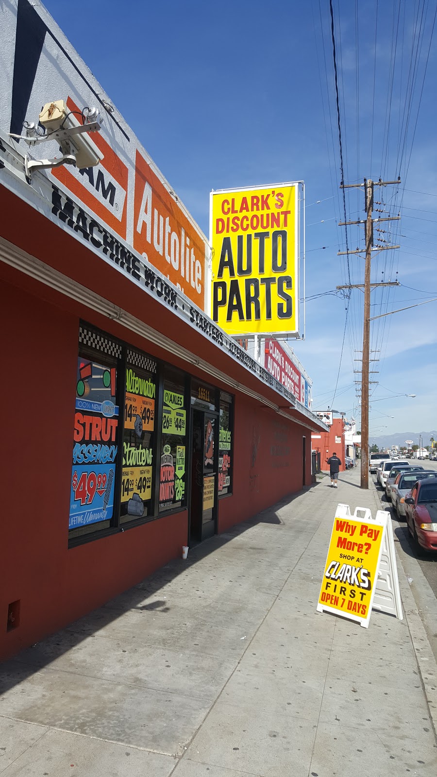 Clarks Discount Auto Parts | 16511 Lakewood Blvd, Bellflower, CA 90706, USA | Phone: (562) 630-1811