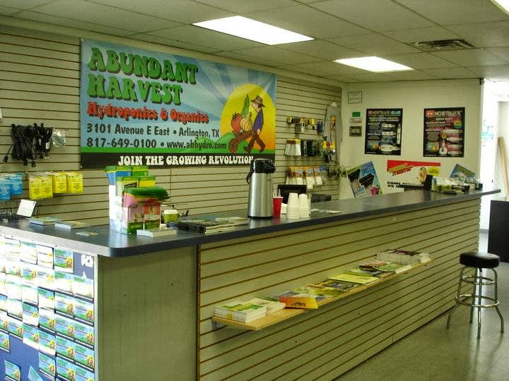 Abundant Harvest Hydroponics & Organics | 3101 Avenue E, Arlington, TX 76011, USA | Phone: (817) 649-0100