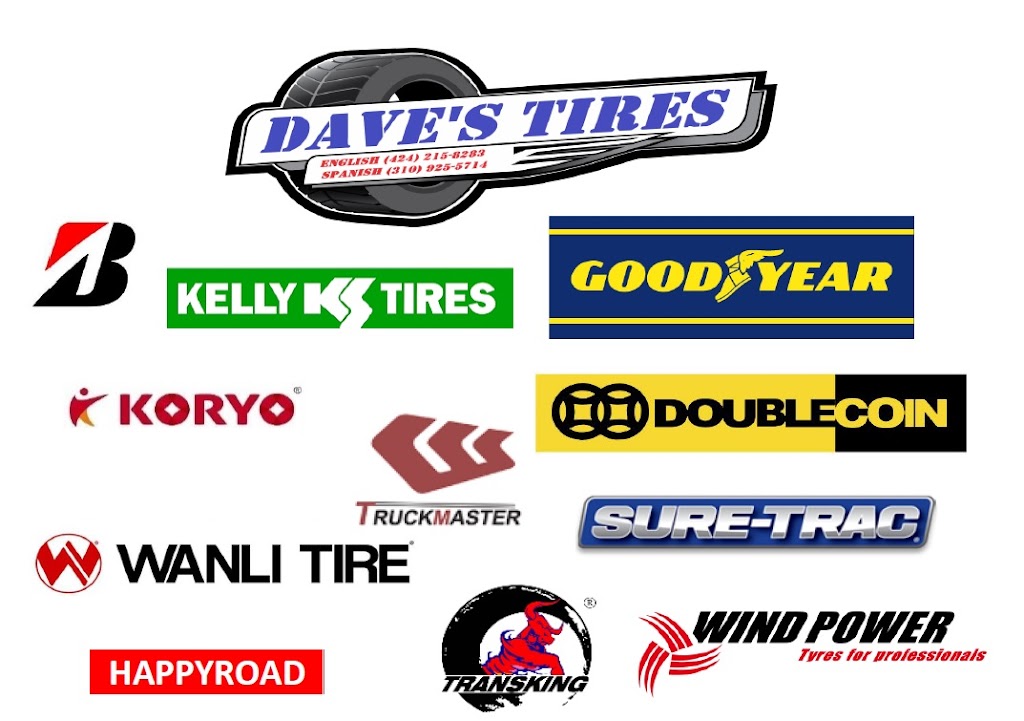 Daves Tires and Truck Alignment | 2005 W 15th St, Long Beach, CA 90813, USA | Phone: (424) 215-8283
