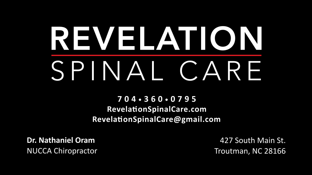 Revelation Spinal Care | 427 S Main St, Troutman, NC 28166, USA | Phone: (704) 360-0795