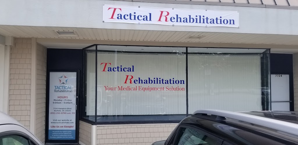 Tactical Rehabilitation Norfolk | 7724 Hampton Blvd, Norfolk, VA 23505, USA | Phone: (757) 785-5873