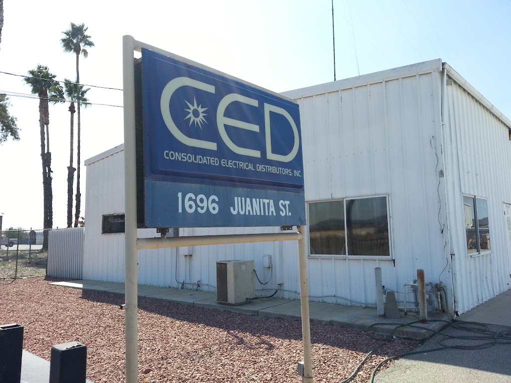 Consolidated Electrical Distributors- Job Storage | 1696 S Juanita St, San Jacinto, CA 92583, USA | Phone: (951) 654-8100