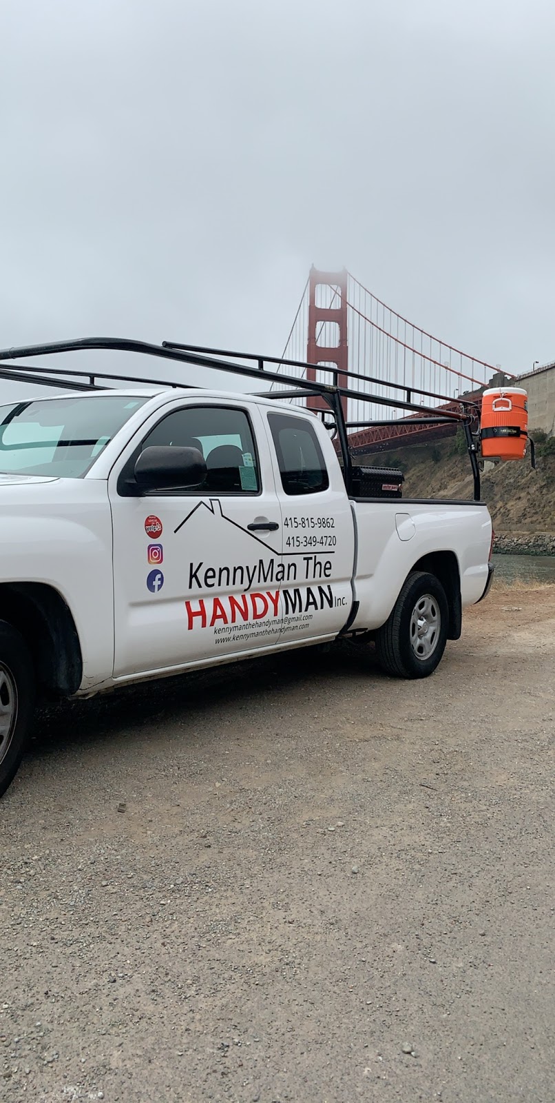 Kennyman The Handyman | 158 Malcolm Dr, Richmond, CA 94801, USA | Phone: (415) 815-9862