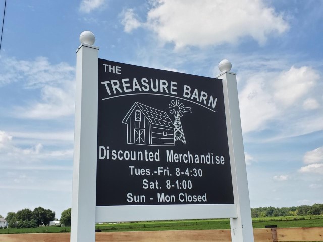 The Treasure Barn | 10097 Co Rd 38, Millersburg, IN 46543, USA | Phone: (574) 642-0494
