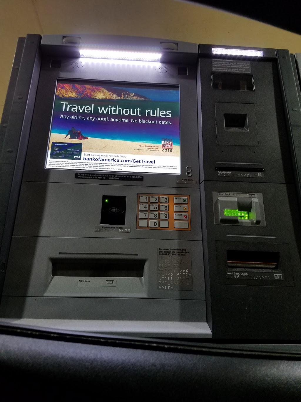 Bank of America ATM (Drive-thru) | 9242 S Yale Ave, Tulsa, OK 74137 | Phone: (844) 401-8500