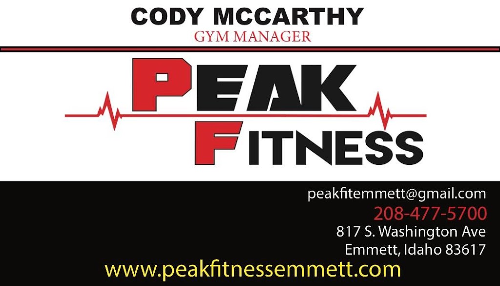 Peak Fitness Emmett | 811 S Washington Ave, Emmett, ID 83617, USA | Phone: (208) 477-5700