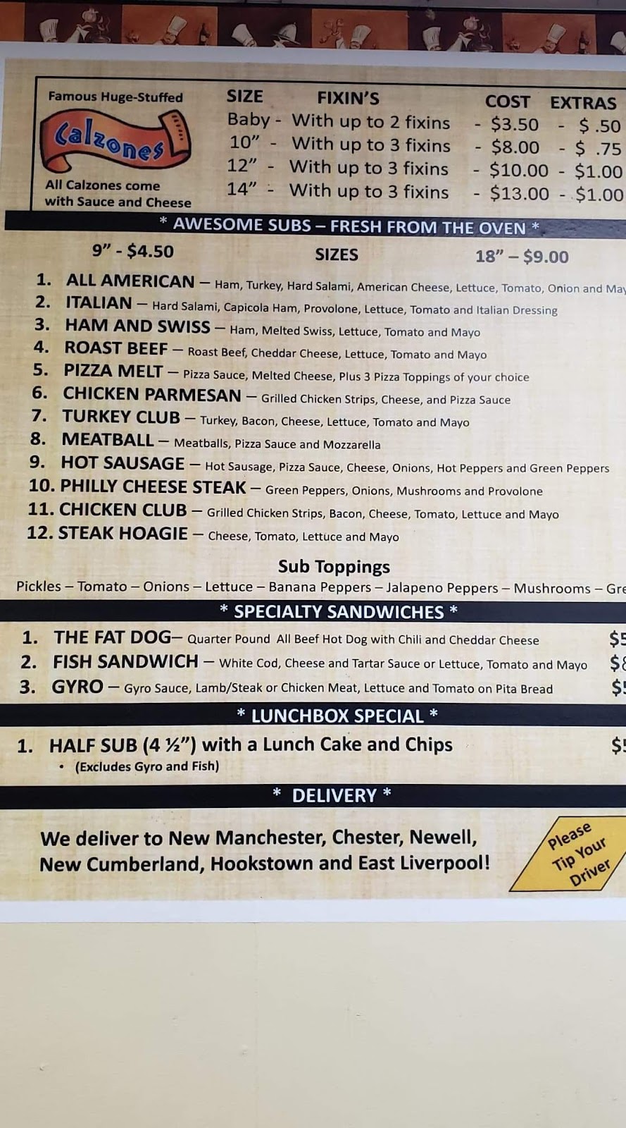 CountryBoys Pizza | 2463 Race Track Rd, New Cumberland, WV 26047, USA | Phone: (304) 387-2697