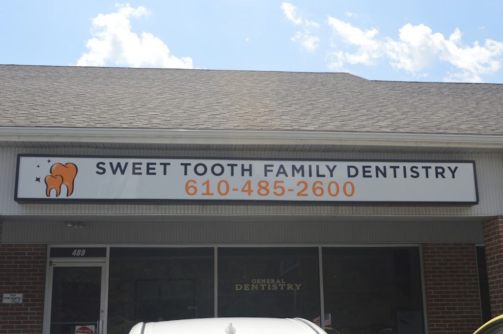 Sweet Tooth Family Dentistry | 488 Conchester Hwy #5, Aston, PA 19014, USA | Phone: (610) 485-2600